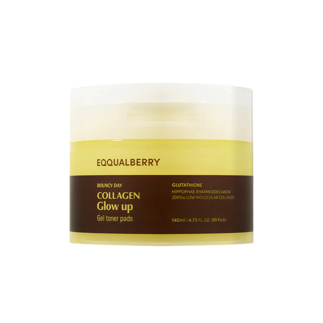 Collagen Glow Up Gel Toner Pads - 60 Pads