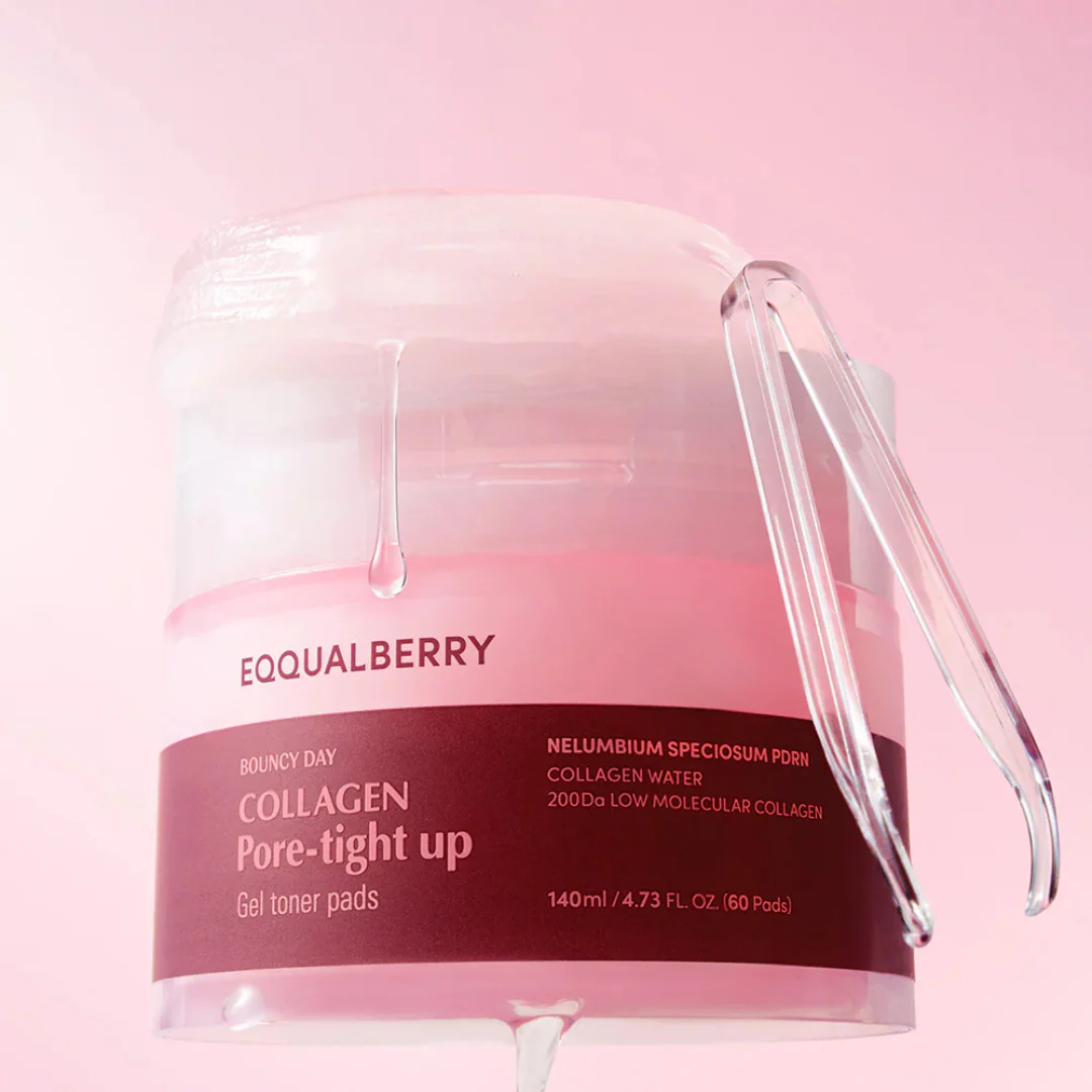 Collagen Pore-Tight Up Gel Toner Pads - 60 Pads - Image 2