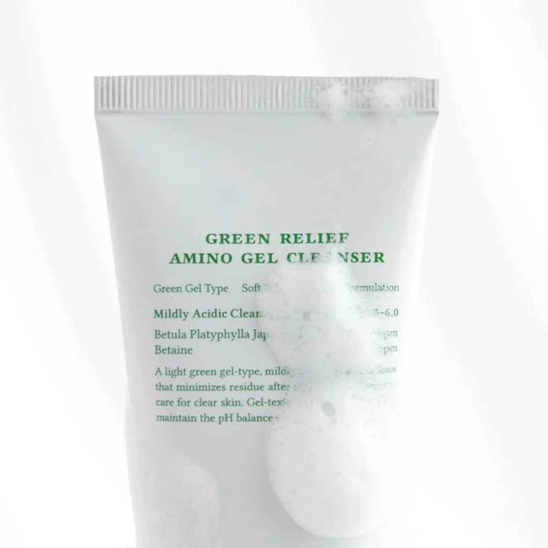 Green Relief Amino Gel Cleanser - 100 ml - Image 2