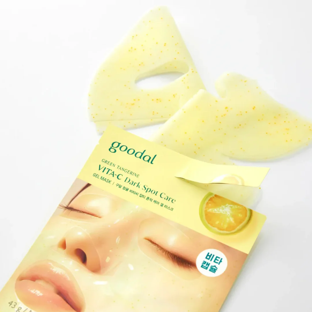 Green Tangerine Vita C Dark Spot Care Gel Mask - 1 Sheet Mask - Image 2