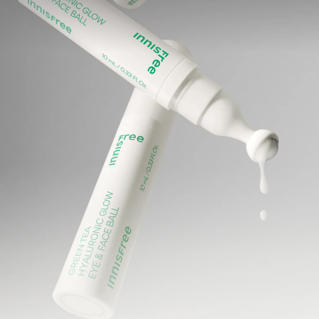 Green Tea Hyaluronic Glow Eye & Face Ball - 10 ml - Image 3