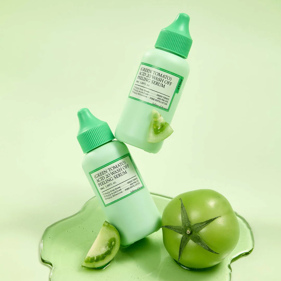Green Tomato Acid 20 Wash Off Peeling Serum - 50 ml - Image 4