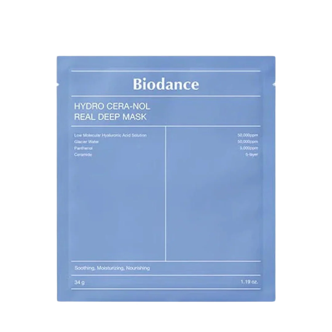 Hydro Cera-nol Real Deep Mask - 1 Box (4 pcs)