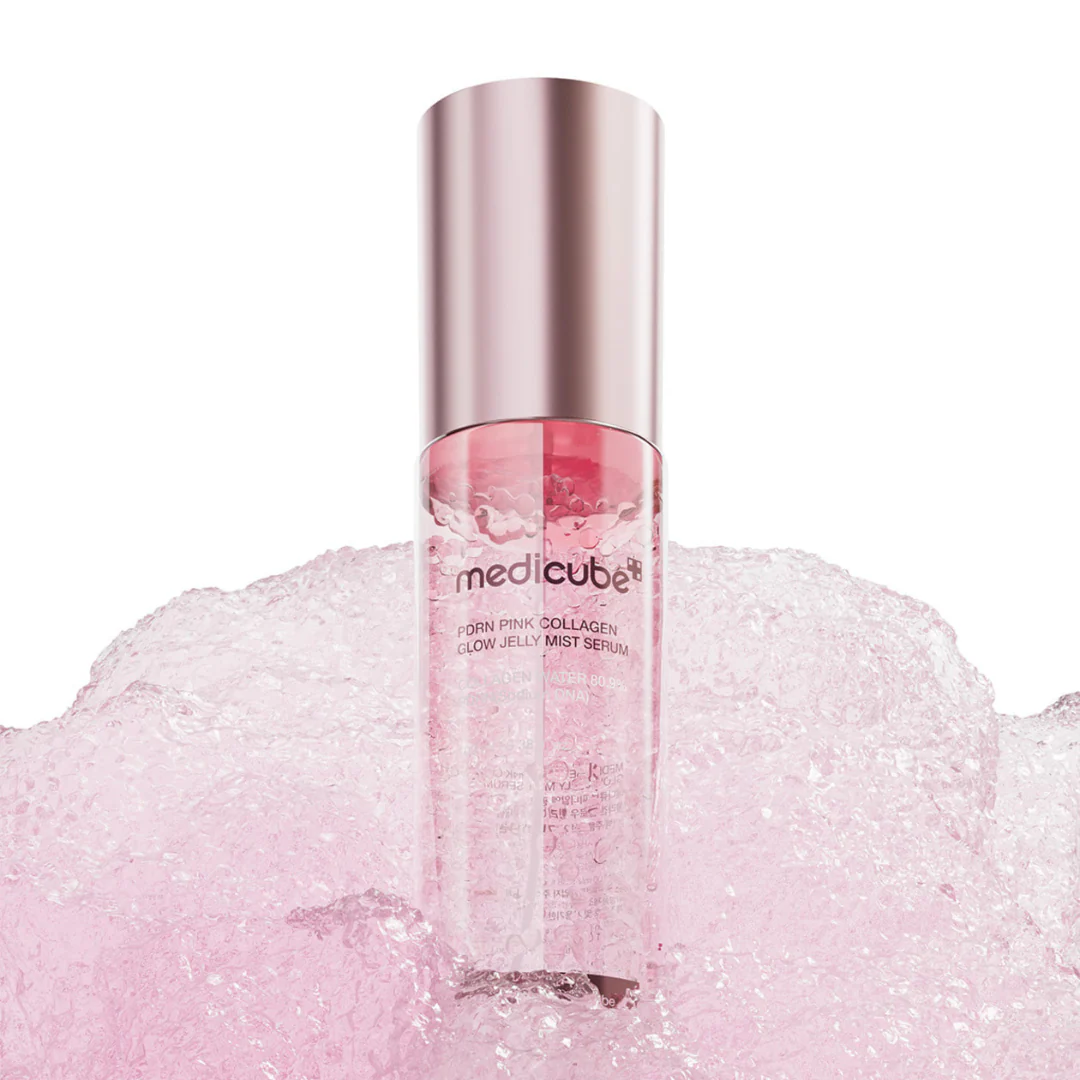 PDRN Pink Collagen Glow Jelly Mist Serum - 100 ml - Image 2