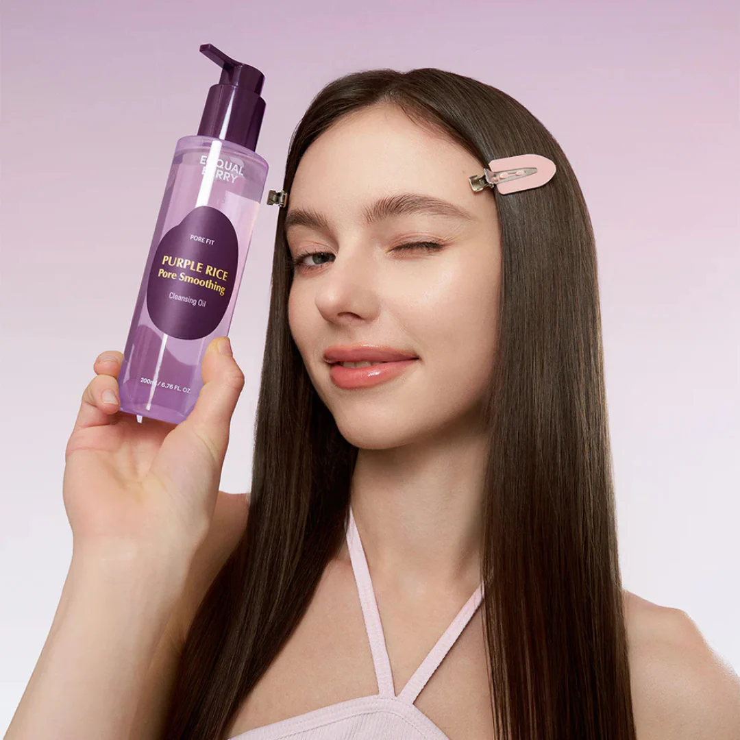 Purple Rice Pore Smoothing Cleansing Oil - 200 ml - Image 4
