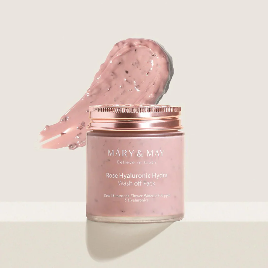 Rose Hyaluronic Hydra Wash off Pack - 125 g - Image 3