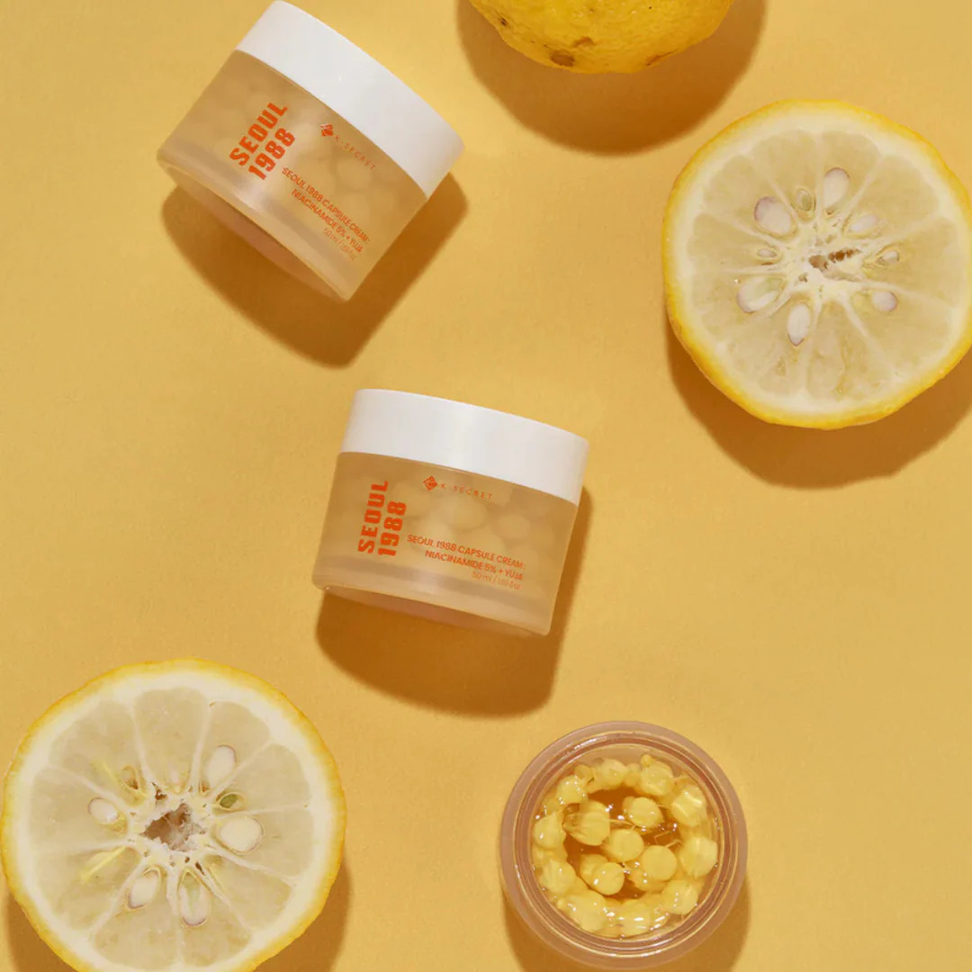 SEOUL 1988 Capsule Cream : Niacinamide 5% + Yuja - 50 ml - Image 3